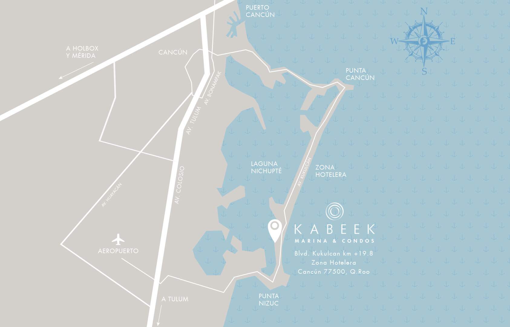 Mapa Kabeek Marina & Condos